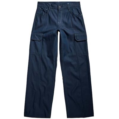G-STAR Dambyxor, Judee låg midja, cargobyxor, Blå (Raw Denim D24673-d541-001), 26W / 30L G-STAR Dambyxor, Judee låg midja, cargobyxor, Blå (Raw Denim D24673-d541-001), 26W / 30L