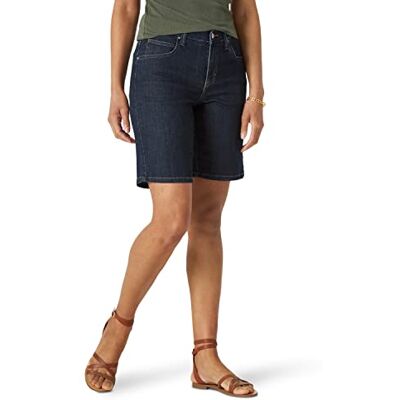 Lee Bermudashorts för kvinnor, dam, avslappnad passform, Lagevär, 48 Lee Bermudashorts för kvinnor, dam, avslappnad passform, Lagevär, 48