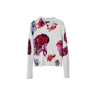 Desigual JERS_MAXFLOWER SCRIBB, 5018 HAMBURGO, XS, blå, XS Desigual JERS_MAXFLOWER SCRIBB, 5018 HAMBURGO, XS, blå, XS