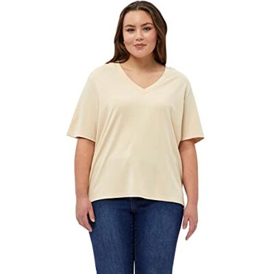 Peppercorn T-shirt för kvinnor Philina, Varm sand, 56 Peppercorn T-shirt för kvinnor Philina, Varm sand, 56