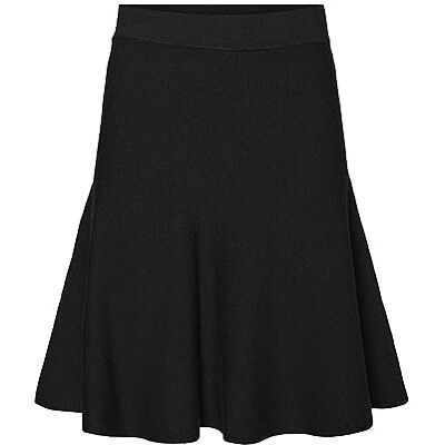 VERO MODA dam Vmnancy Nw Short Skirt Ga Noos Rock, svart, M VERO MODA dam Vmnancy Nw Short Skirt Ga Noos Rock, svart, M