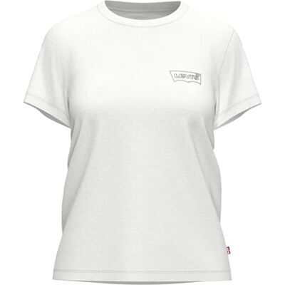 Levi's dam T-shirt The Perfect Tee, Shimmer Bw Outline B, XXS Levi's dam T-shirt The Perfect Tee, Shimmer Bw Outline B, XXS