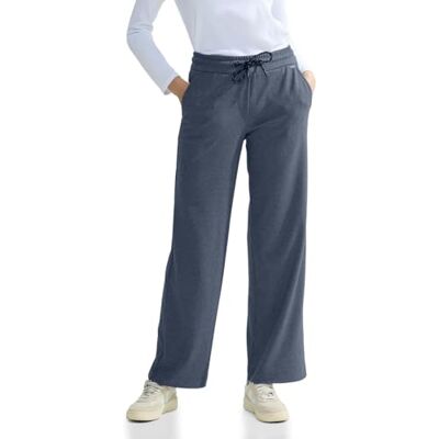 Cecil Style Neele Jersey Jacquard De, Casual denim blå, XXL Cecil Style Neele Jersey Jacquard De, Casual denim blå, XXL