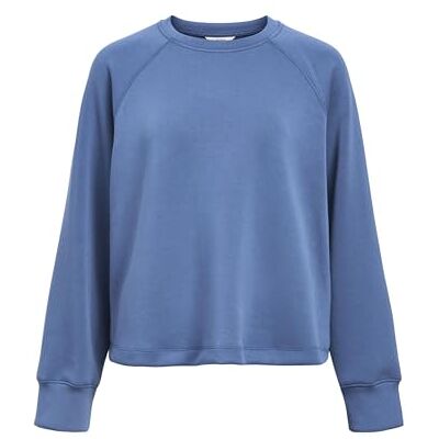 Object Objandrea Re L/S sweatshirt Noos, Mörk denim, S Object Objandrea Re L/S sweatshirt Noos, Mörk denim, S