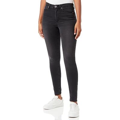 VERO MODA dam Jeans Axel: sophia Hr Skinny Jeans Ra120 Noos, Black Denim, XS / 34L VERO MODA dam Jeans Axel: sophia Hr Skinny Jeans Ra120 Noos, Black Denim, XS / 34L