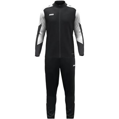 JAKO Unisex polyesterdräkt Dynamic, svart/vit/antracit, XL JAKO Unisex polyesterdräkt Dynamic, svart/vit/antracit, XL