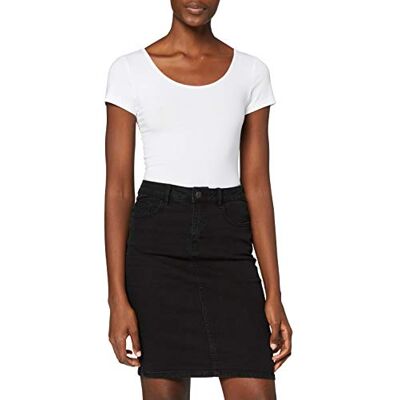 VERO MODA Dam Vmmaxi My Ss mjuk U-hals Noos T-shirt, Weiß ljus vit, XS VERO MODA Dam Vmmaxi My Ss mjuk U-hals Noos T-shirt, Weiß ljus vit, XS