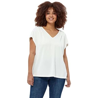 Peppercorn Dam Lana V-ringad blus kurva, 0265 Sandskal, 44 SE/Plus Peppercorn Dam Lana V-ringad blus kurva, 0265 Sandskal, 44 SE/Plus