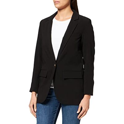 Object Objsigrid L/S Blazer Noos casual affärskavaj dam, svart, 36 Object Objsigrid L/S Blazer Noos casual affärskavaj dam, svart, 36