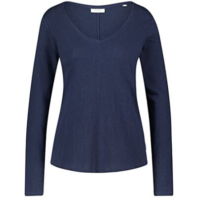 Marc O'Polo Denim T-shirt för kvinnor, Blå, XS Marc O'Polo Denim T-shirt för kvinnor, Blå, XS