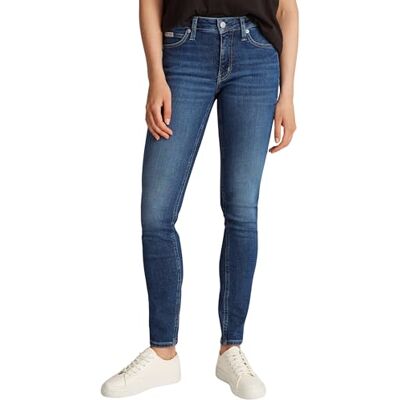 Calvin PVH Europe B.V J20j224491 Smal medelhög midja mycket smal, denim (mörk denim), 25 W/30 L dam, Denim (mörk denim), 25W x 30L Calvin PVH Europe B.V J20j224491 Smal medelhög midja mycket smal, denim (mörk denim), 25 W/30 L dam, Denim (mörk denim), 25W x 30L