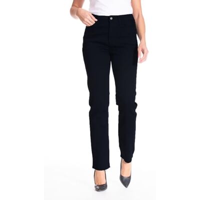Rica Lewis Denim svart zen raka jeans, svart, 36 Rica Lewis Denim svart zen raka jeans, svart, 36