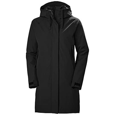 Helly Hansen Dam W monomaterial Ins Regnrock, Svart, XL Helly Hansen Dam W monomaterial Ins Regnrock, Svart, XL