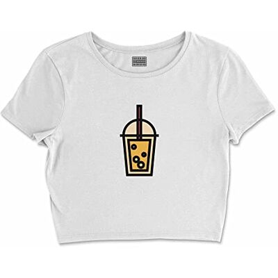Bona Basics , Digital tryckt basic t-shirt för damer,% 100 bomull, vit, ledig, damtoppar, storlek: M, Vit, M Kort Bona Basics , Digital tryckt basic t-shirt för damer,% 100 bomull, vit, ledig, damtoppar, storlek: M, Vit, M Kort