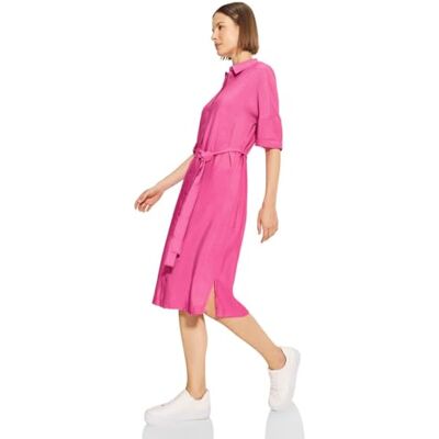 Cecil Muslin midiklänning, Bloomy Pink, S Cecil Muslin midiklänning, Bloomy Pink, S