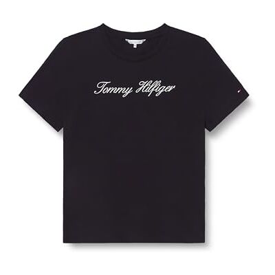 Tommy Hilfiger dam NOS SCRIPT REGULAR C-NK SS WW0WW4345902G007, BLÅ (Nos Desert Sky), XXL, Blå (Nos Desert Sky), XXL Tommy Hilfiger dam NOS SCRIPT REGULAR C-NK SS WW0WW4345902G007, BLÅ (Nos Desert Sky), XXL, Blå (Nos Desert Sky), XXL