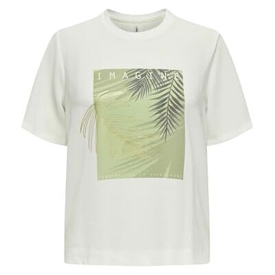 ONLY Onlnewflora S/S konst O-hals toppbox JRS, Molndansare, S ONLY Onlnewflora S/S konst O-hals toppbox JRS, Molndansare, S