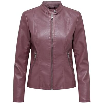 ONLY ONLNEWMELISA jacka i konstläder CC OTW jacka, rosbrun, S, Rose Brown, S ONLY ONLNEWMELISA jacka i konstläder CC OTW jacka, rosbrun, S, Rose Brown, S