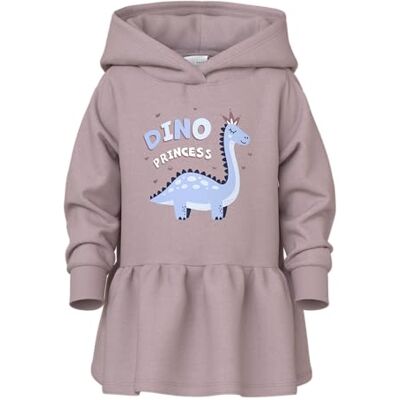 NAME IT Nmfvobi Ls SWE Tunic Wh Bru, Keepsake Lilac, 104 NAME IT Nmfvobi Ls SWE Tunic Wh Bru, Keepsake Lilac, 104