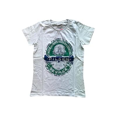 Cruzcampo Pilsen Pearl Woman T-shirt Dam Cruzcampo Pilsen Pearl Woman T-shirt Dam