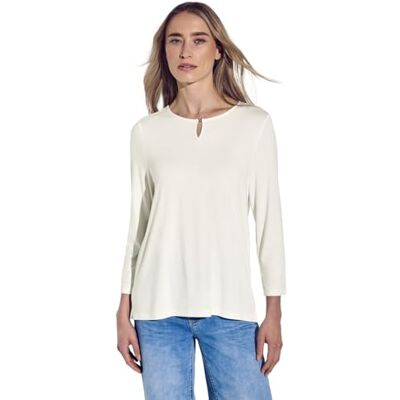 Street One Jersey skjorta, Vit, 46 Street One Jersey skjorta, Vit, 46