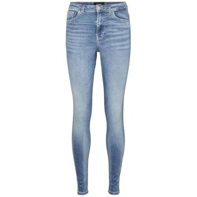 VERO MODA Female skinny fit jeans VMSOPHIA High Waist, Ljusblå denim, XS VERO MODA Female skinny fit jeans VMSOPHIA High Waist, Ljusblå denim, XS