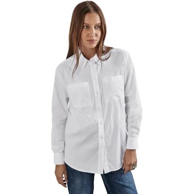 Street One skjortblus med bröstfickor, Kronblad ros, 42 Street One skjortblus med bröstfickor, Kronblad ros, 42
