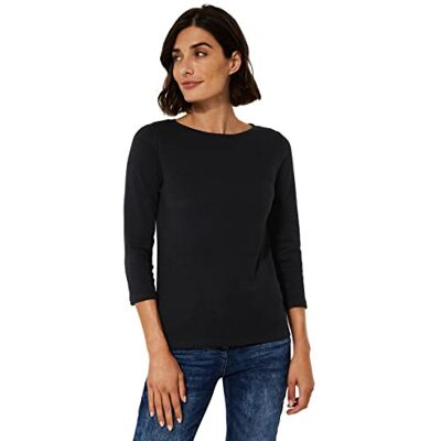 Cecil Dam Boatneck Basic Bomullströja Ubåt Urringning, Svart, XL Cecil Dam Boatneck Basic Bomullströja Ubåt Urringning, Svart, XL