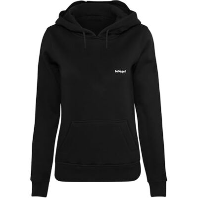 Tee Dam huvtröja Babygal Hoody, avslappnad huvtröja med tryck på ryggen, normal passform, storlekar XS – 5XL, svart, XXL Tee Dam huvtröja Babygal Hoody, avslappnad huvtröja med tryck på ryggen, normal passform, storlekar XS – 5XL, svart, XXL