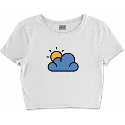 Bona Basics , Digital tryckt basic t-shirt för damer,% 100 bomull, vit, ledig, damtoppar, storlek: S, Vit, S Kort Bona Basics , Digital tryckt basic t-shirt för damer,% 100 bomull, vit, ledig, damtoppar, storlek: S, Vit, S Kort