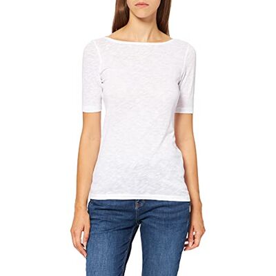 Marc O'Polo T-shirt för kvinnor, Vit (vit 100, L Marc O'Polo T-shirt för kvinnor, Vit (vit 100, L