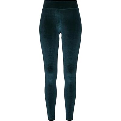 Urban Classics dam Leggings Dam hög midja sammet leggings, Teal, 3XL Urban Classics dam Leggings Dam hög midja sammet leggings, Teal, 3XL