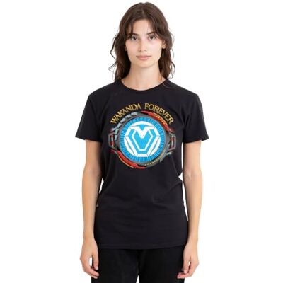 Marvel Black Panther Wakanda Forever Ironheart reaktor dam t-shirt, svart, XX-Large, Svart, XXL Marvel Black Panther Wakanda Forever Ironheart reaktor dam t-shirt, svart, XX-Large, Svart, XXL