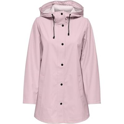 ONLY Dam Onlnewellen regnrock OTW CC, blek lila, XL, Blek lila, XL ONLY Dam Onlnewellen regnrock OTW CC, blek lila, XL, Blek lila, XL
