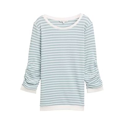 TOM TAILOR Denim 1044659 Träningströja, 38894-Anitique Pink White Stripe, XS dam, 38894 Rosa vit rand Anitique, XS TOM TAILOR Denim 1044659 Träningströja, 38894-Anitique Pink White Stripe, XS dam, 38894 Rosa vit rand Anitique, XS