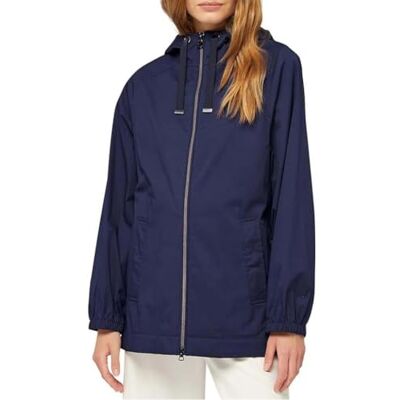 Geox Woman W ISCHIA JACKETS NAVY BLAZER_46, marinblå blazer, 40 Geox Woman W ISCHIA JACKETS NAVY BLAZER_46, marinblå blazer, 40