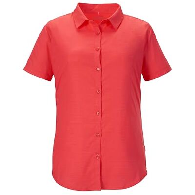 Killtec Funktionell blus för kvinnor, KOS 65 WMN WVN SHRT, korallrosa, 36, 41344-000 Killtec Funktionell blus för kvinnor, KOS 65 WMN WVN SHRT, korallrosa, 36, 41344-000