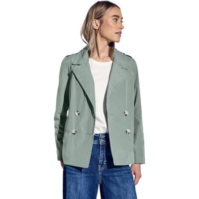 Street One dam A202057 trenchcoat, mintgrön, 34, Mintgrön, 34 Street One dam A202057 trenchcoat, mintgrön, 34, Mintgrön, 34