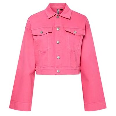 PIECES Pcsvala denimjacka, Rosa lemonad, M PIECES Pcsvala denimjacka, Rosa lemonad, M