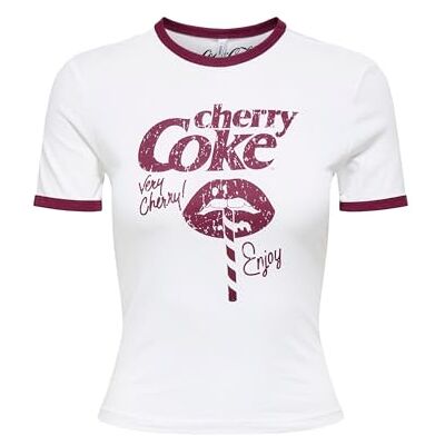 ONLY Onlcoca Cola Life S/S Short Top Box JRS, Molndansare, M ONLY Onlcoca Cola Life S/S Short Top Box JRS, Molndansare, M