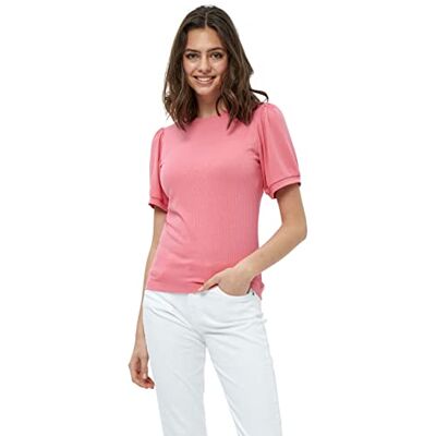 Minus Johanna T-shirt dam, Rosa (6028 Rosa Flamingo), M Minus Johanna T-shirt dam, Rosa (6028 Rosa Flamingo), M