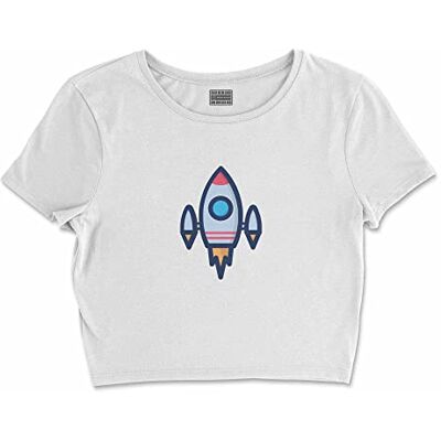 Bona Basics , Digital tryckt basic t-shirt för damer,% 100 bomull, vit, ledig, damtoppar, storlek: S, Vit, S Kort Bona Basics , Digital tryckt basic t-shirt för damer,% 100 bomull, vit, ledig, damtoppar, storlek: S, Vit, S Kort