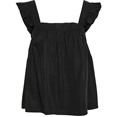 VERO MODA dam Vmharper Sl Frill kort topp Väst VERO MODA dam Vmharper Sl Frill kort topp Väst
