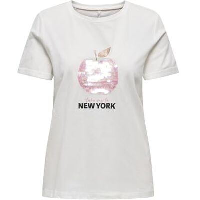 ONLY Onlikita Life Apple S/S Print toppbox JRS, Molndansare, M ONLY Onlikita Life Apple S/S Print toppbox JRS, Molndansare, M