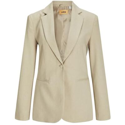 JJXX JACK&JONES JXELLIS MIA Structured Blazer TLR SN, Fjäder grå/detalj: strukturerad, S JJXX JACK&JONES JXELLIS MIA Structured Blazer TLR SN, Fjäder grå/detalj: strukturerad, S