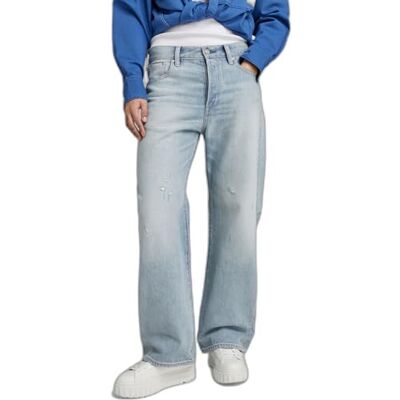 G-STAR RAW Bowey 3D pojkvän, Blå (Sun Faded Mirage Blue D24329-d436-g316), 27W / 28L G-STAR RAW Bowey 3D pojkvän, Blå (Sun Faded Mirage Blue D24329-d436-g316), 27W / 28L