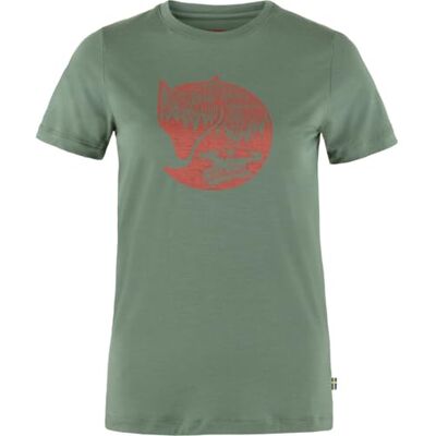 Fjällräven FJALLRAVEN Modell Abisko Wool Fox SS W Markera T-shirt Fjällräven FJALLRAVEN Modell Abisko Wool Fox SS W Markera T-shirt