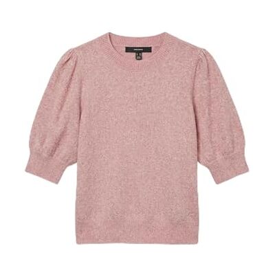 VERO MODA Vmdoffy 2/4 O-hals tröja Ga Noos, Korall paradis, S VERO MODA Vmdoffy 2/4 O-hals tröja Ga Noos, Korall paradis, S