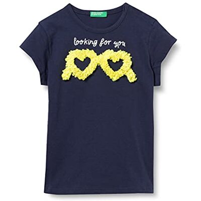 United T-shirt för flickor, Blå 252, 90 cm United T-shirt för flickor, Blå 252, 90 cm