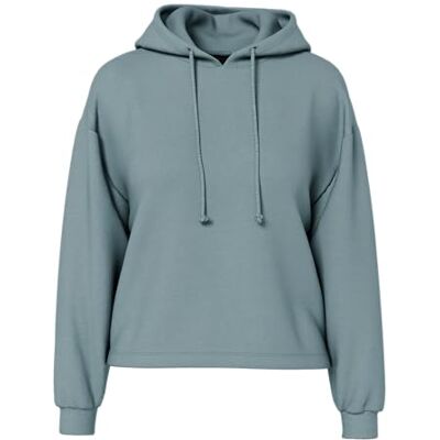PIECES Dam Pcchilli Ls Hoodie Noos Bc huvtröja, Grön, XS PIECES Dam Pcchilli Ls Hoodie Noos Bc huvtröja, Grön, XS